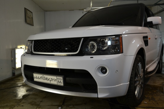 Оклейка бампера Range Rover